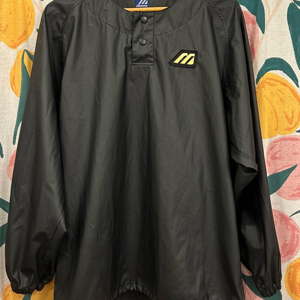 Mizuno Black Pullover Jacket